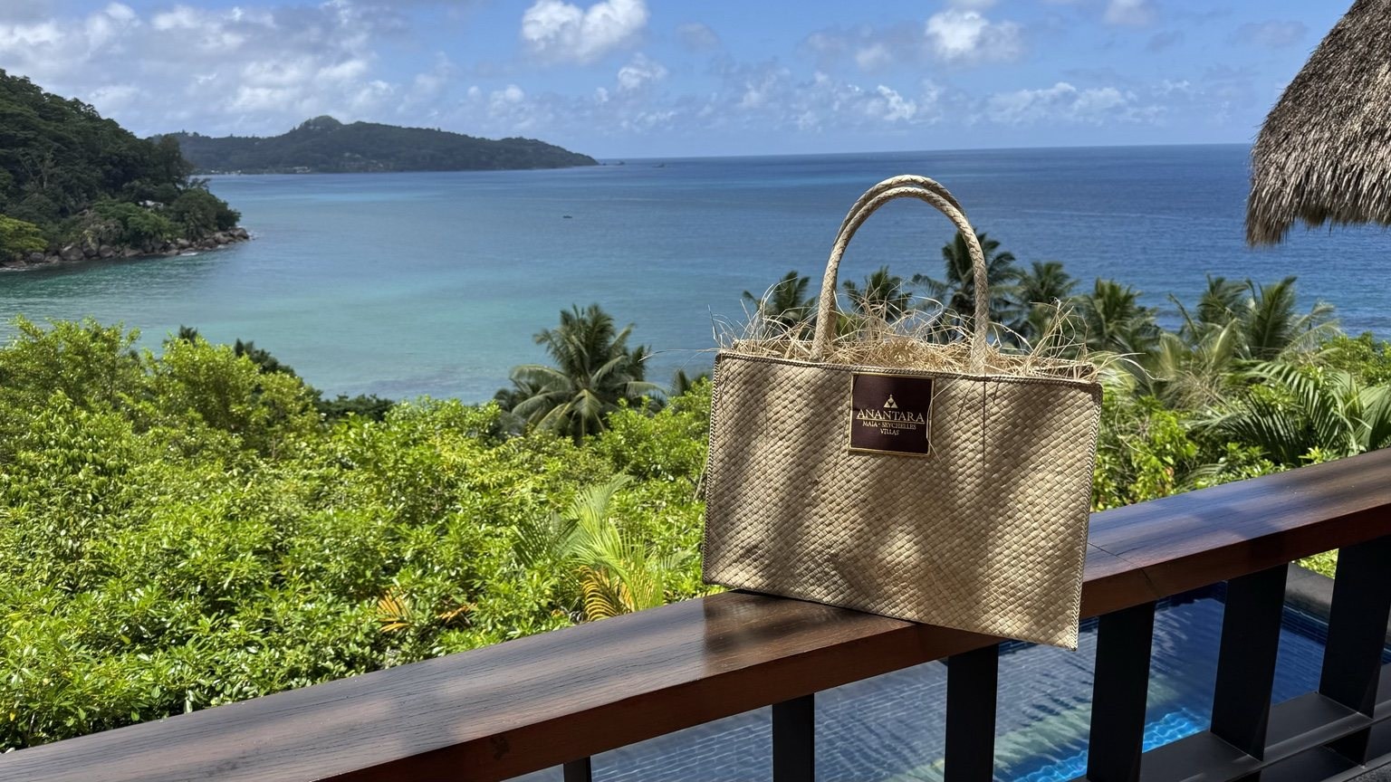 Luxury ocean-view terrace photographed by TRAVEL WORLD
