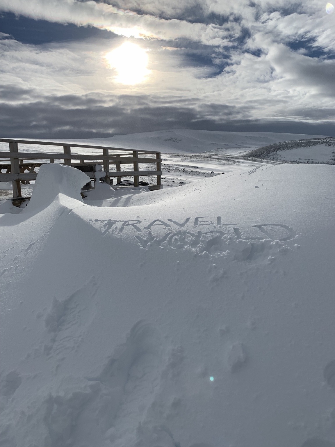 TRAVEL WORLD in Iceland showing travel reach beyond one destination
