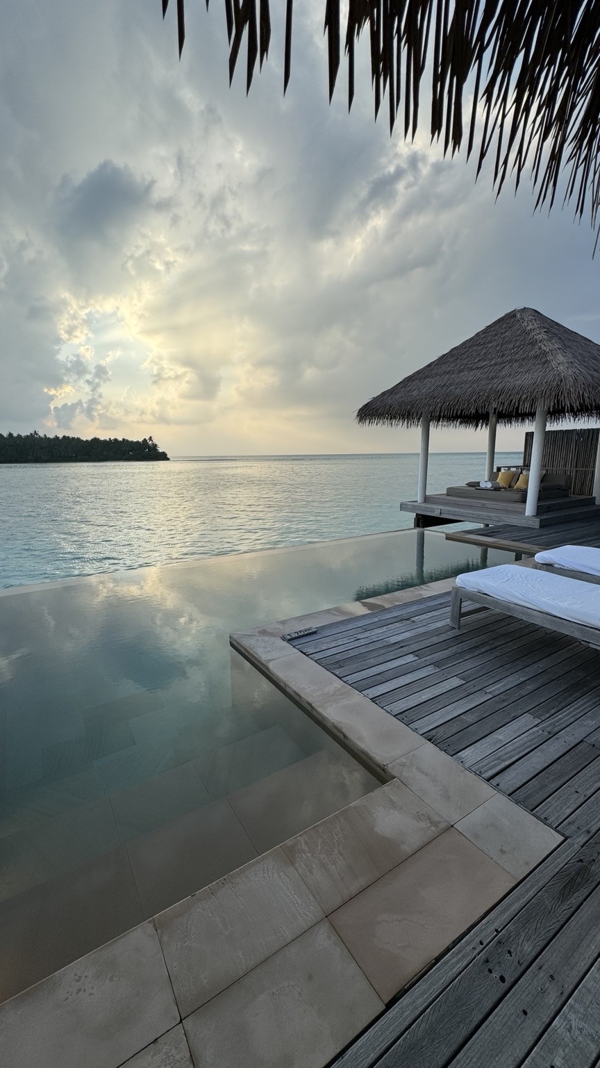 Sunset private-pool villa experience